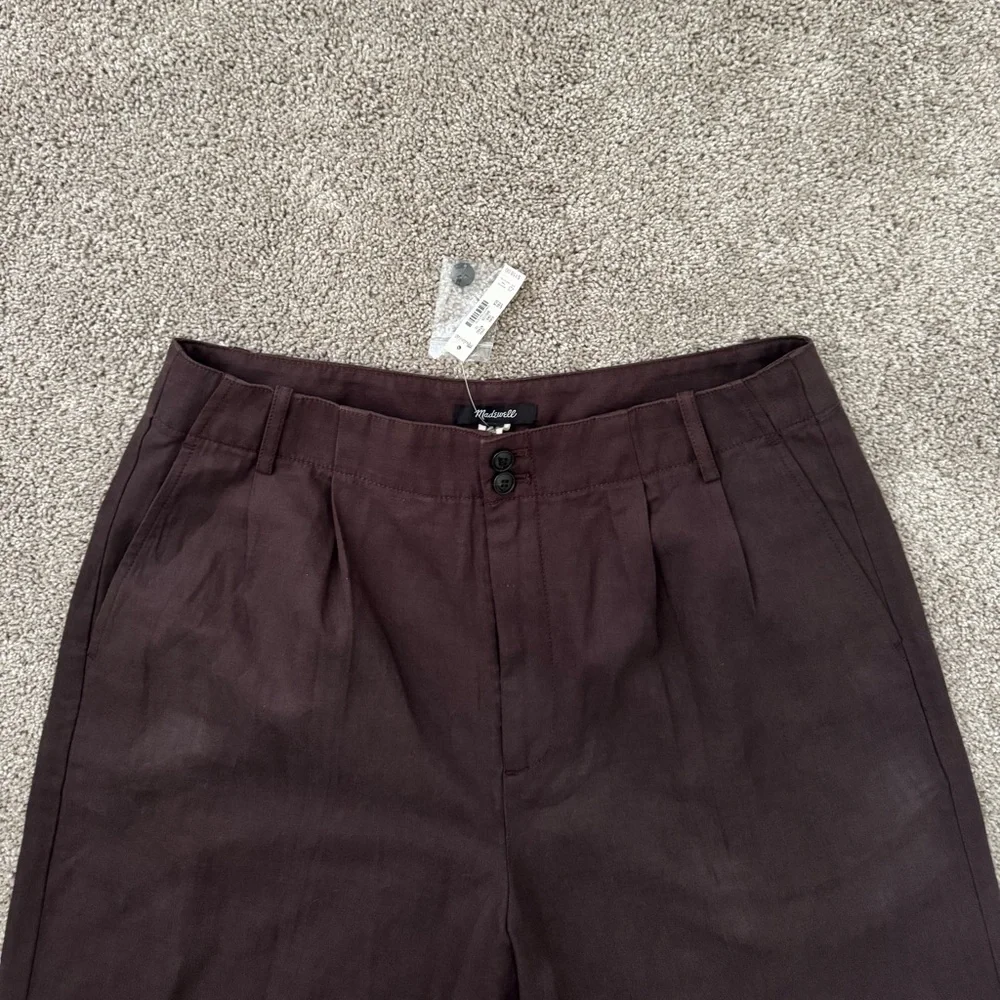 Madewell Harper wide leg pant sz 10 - Picture 4 of 8